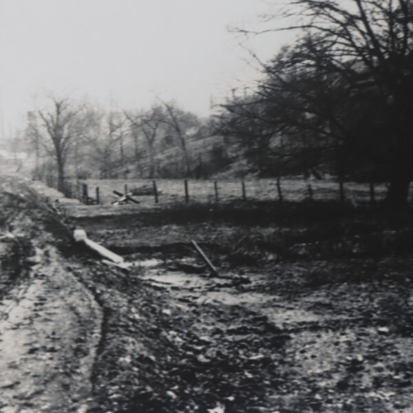 Highway 11 and Mayes Avenue Before Paving 1920's