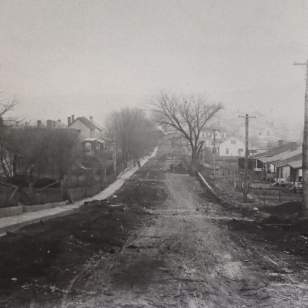 Preparing Broad Street for Paving 1927