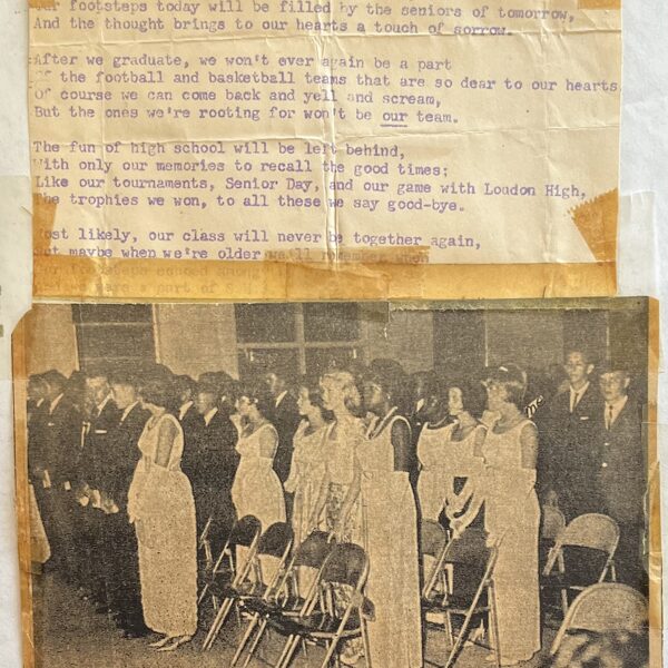 Sweetwater High School Class of 1966 - Submitted by Alvin Upton