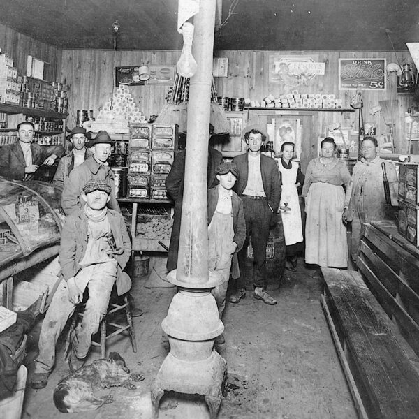 Jacobs Grocery Store on Morris Street, ca. 1920 - Submitted by Ray Ezell