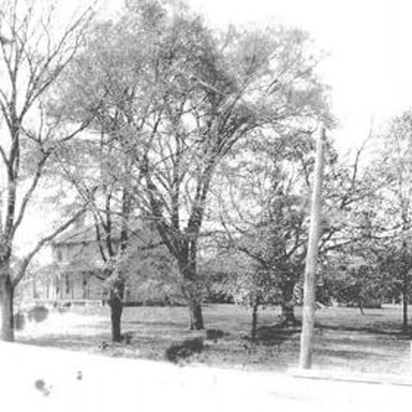 1019 Mayes Ave (built in 1827) taken around 1920 - Submitted by Mike and Terri Haines